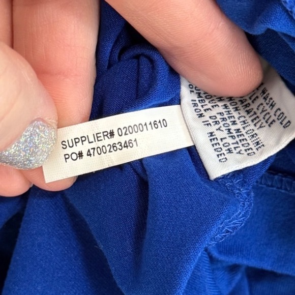 Polo Ralph Lauren Mens Royal Blue Performance Quarter Zip Pullover Size L - Picture 4 of 6